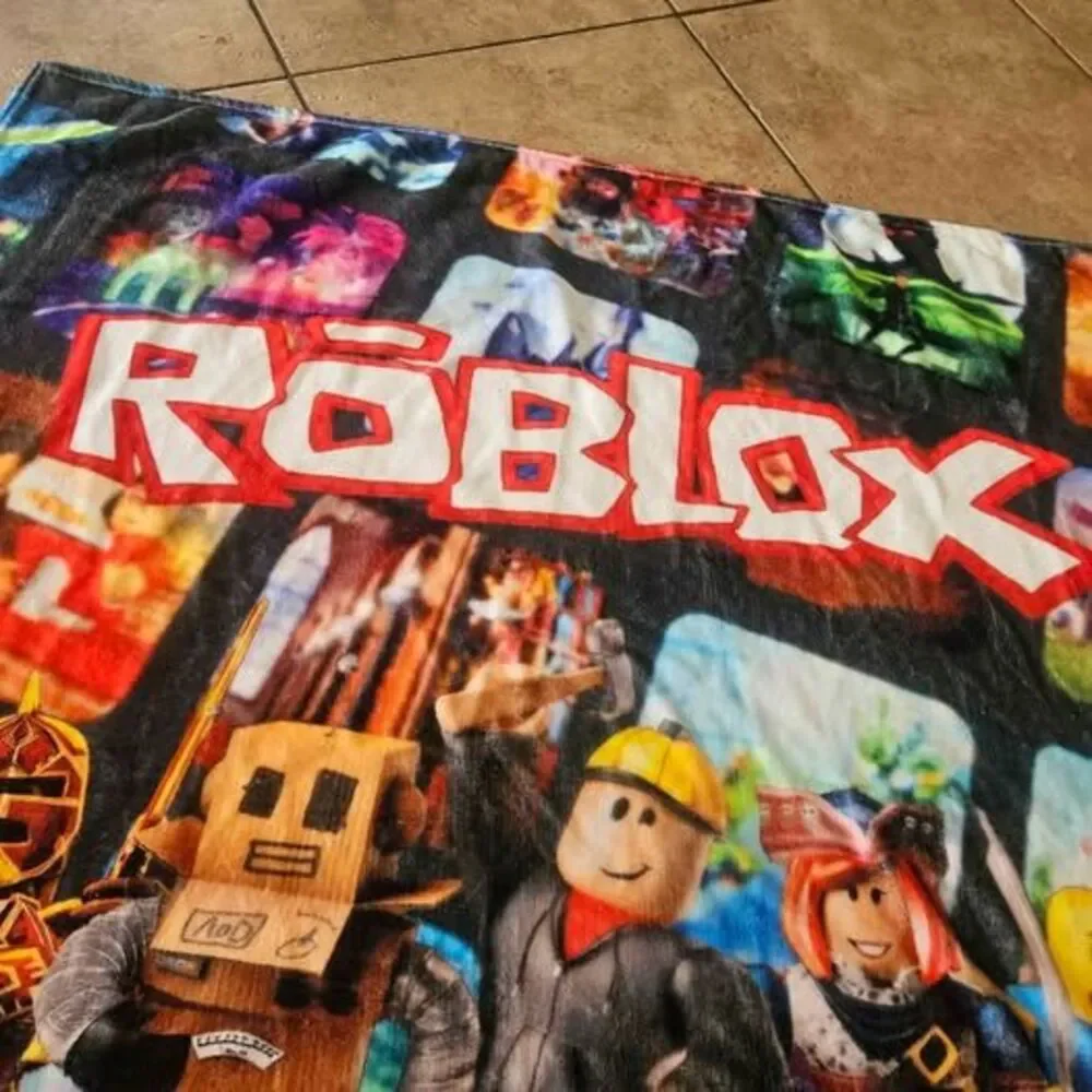 Roblox Fleece Throw Blanket